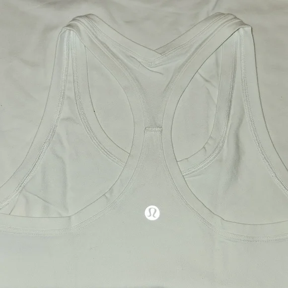 lululemon White Racerback Tank Top - Picture 3 of 7